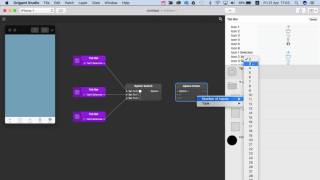 Origami Studio Tutorial : Tab Bar Screens screenshot 1