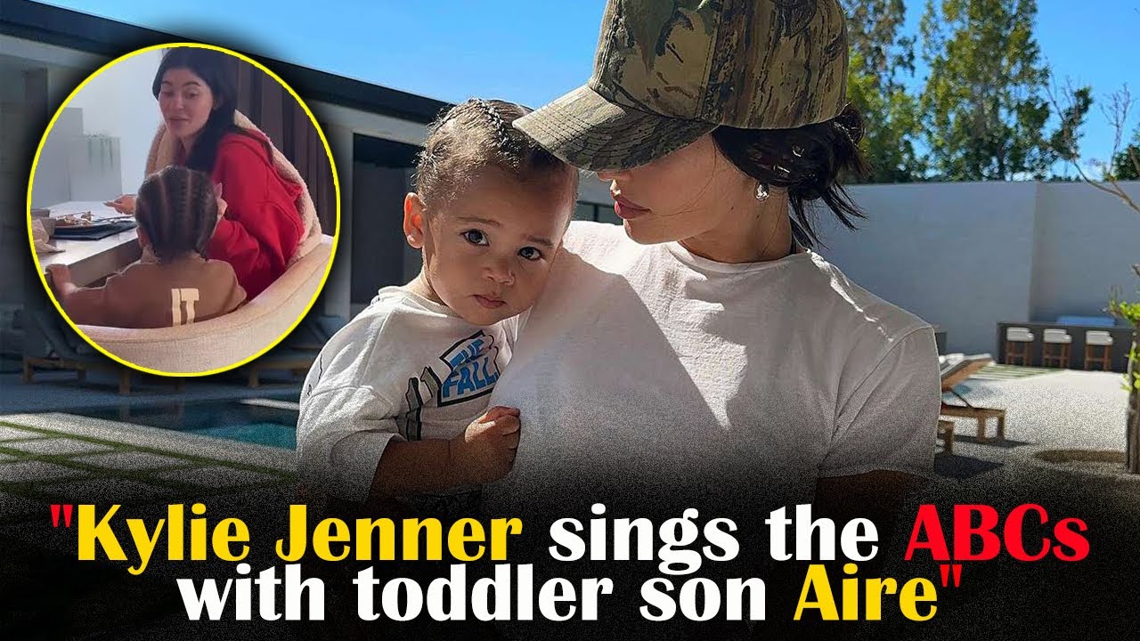 KYLIE JENNER SINGS THE ABCs WITH TODDLER SON AIRE YouTube