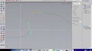 cruva NURBS mezcla Solidthinking Evolve