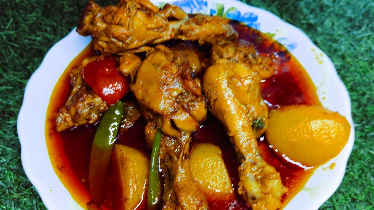 বাবুর্চি স্টাইলে চিকেন আলুর ঝোল | দারুন স্বাদ | একবার হলেও ট্রাই করবে |#chicken #chickenrecipe 