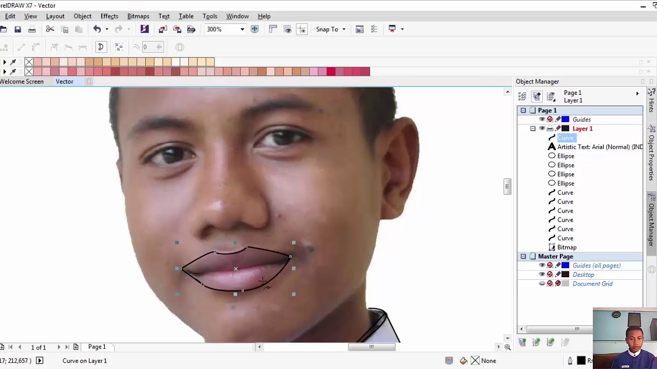 Tutorial Membuat Gambar Vector 