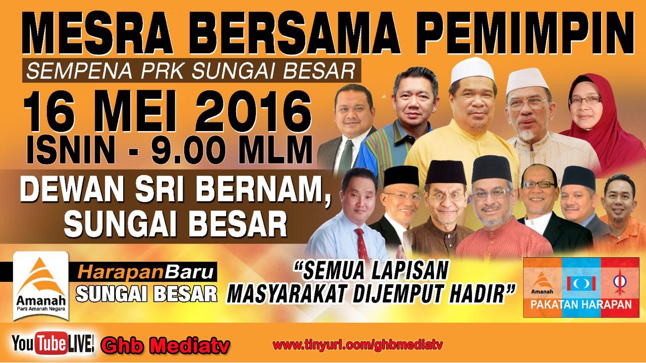 Ceramah Mesra Bersama Pemimpin Sg Besar Sabak Bernam Selangor Youtube