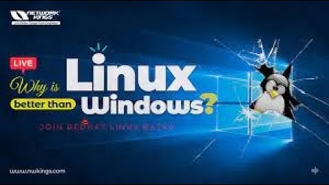 Day 1- Why Linux better than Windows || Join Redhat Linux Batch