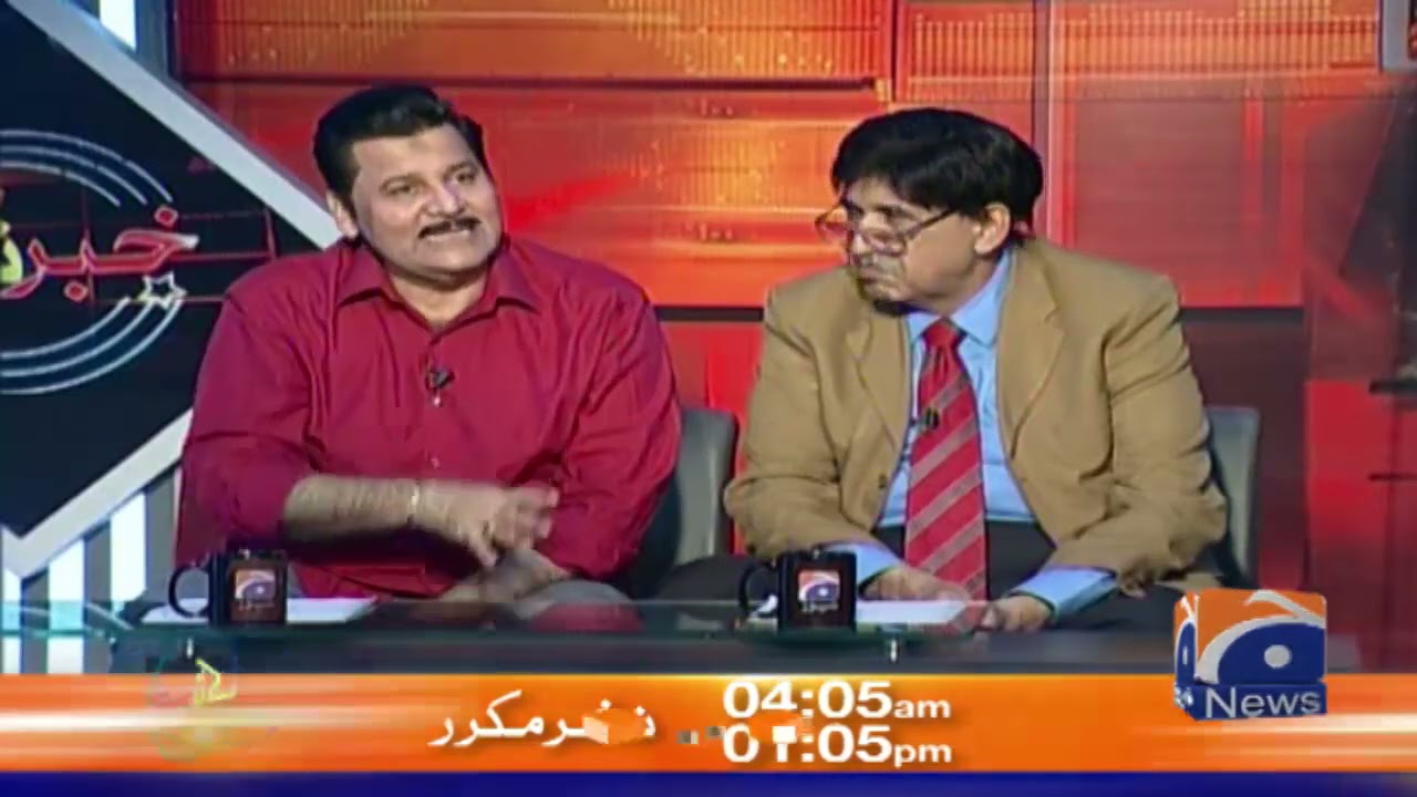 Qamar Zaman Kaira aur Sheikh Rasheed Ahmad (Dummy) Khabarnaak Mai Amnay Samnay