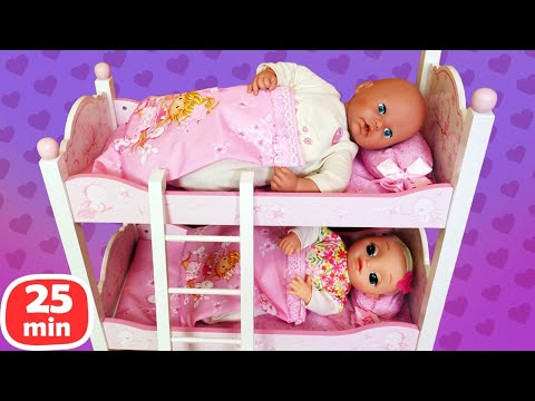 Giochiamo con le bambole baby Alive e Annabelle! Video con le bambole per i bambini piccoli