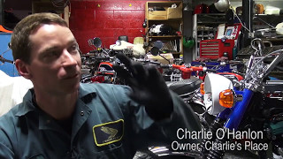 Art and Motorcycle Maintenance Charlie's Place