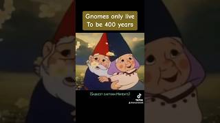 David the gnome and his wife go to the afterlife #fyp #cartoons #sad #shorts