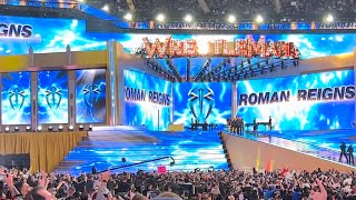 Roman Reigns WrestleMania 39 Full Entrance Live