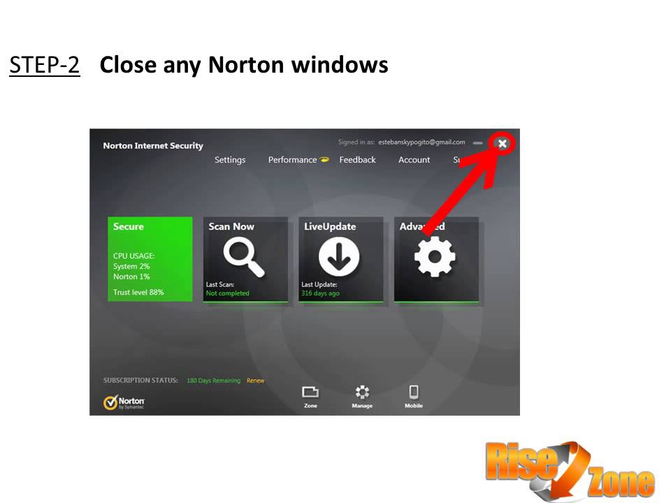 How To Uninstall Norton Internet Security Youtube