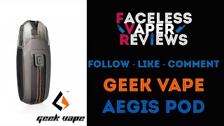 Device Review: Aegis Pod by GeekVape