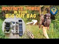 Bug out bag electronics  indefinite charging solutions