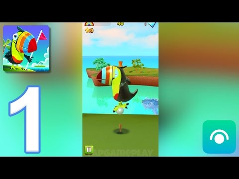 Golf Island - Gameplay Walkthrough Part 1 - Coconut Isles: Star Island (iOS, Android)