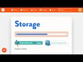 How to increase your free storage space on redmenta