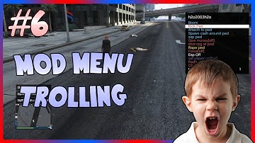 GTA 5 ONLINE - FUNNY MOD MENU TROLLING - RANDOM PUBLIC LOBBY (GTA 5 MODS)