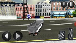 Game chạy xe container xây dựng công trình: nhiệm vụ 2 screenshot 5