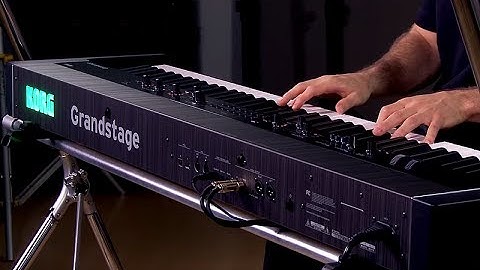 Korg Grandstage Stage Piano - All Playing, No Talking!