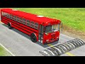 Bus vs deep water  speed bumps  truck bus rescue  train vs cars  beamngdrive