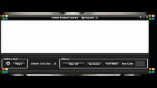 How to do a youtube tutorial by typing the message first