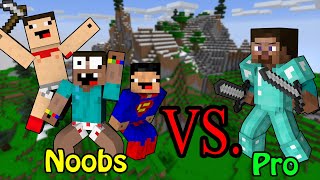 NOOBs vs. PRO - Minecraft Animation | Return of the Noobs