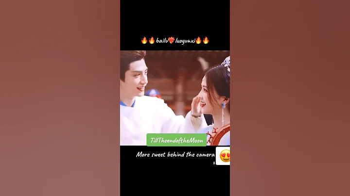 LuoYunxi takes care Bailu #behindthescenes #tilltheendofthemoon #cdrama #bailu #luoyunxi #白鹿 #leoluo