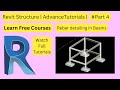 Rebar detailing in footing & beam #revit #draftingtobim #structure