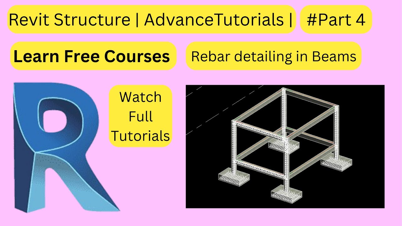 Rebar detailing in footing & beam 