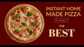 Famous HOW TO MAKE PIZZA ⭐️  | IN 5 EASY STEPS !! Wealth