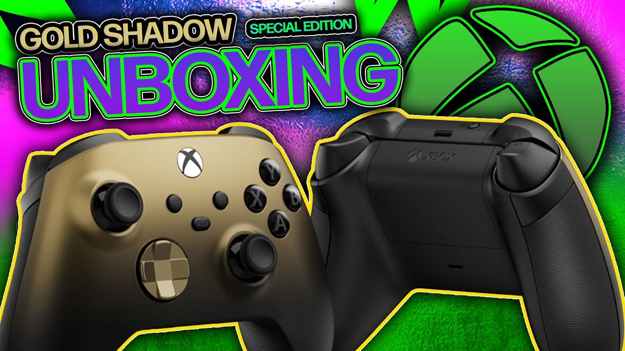 Controller Xbox Xbox Gold Shadow