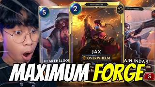 MAXIMUM FORGE !! | Mono Jax Deck Challenge | Legends of Runeterra screenshot 2