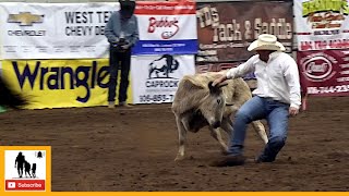 Steer Wrestling - 2023 ABC Pro Rodeo | Thursday