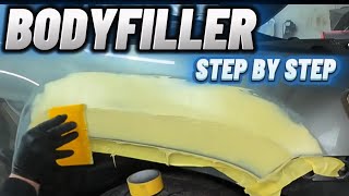 'Mastering Body Filler: Expert Tips & Techniques to Perfectly Block and Repair Car Dents!'