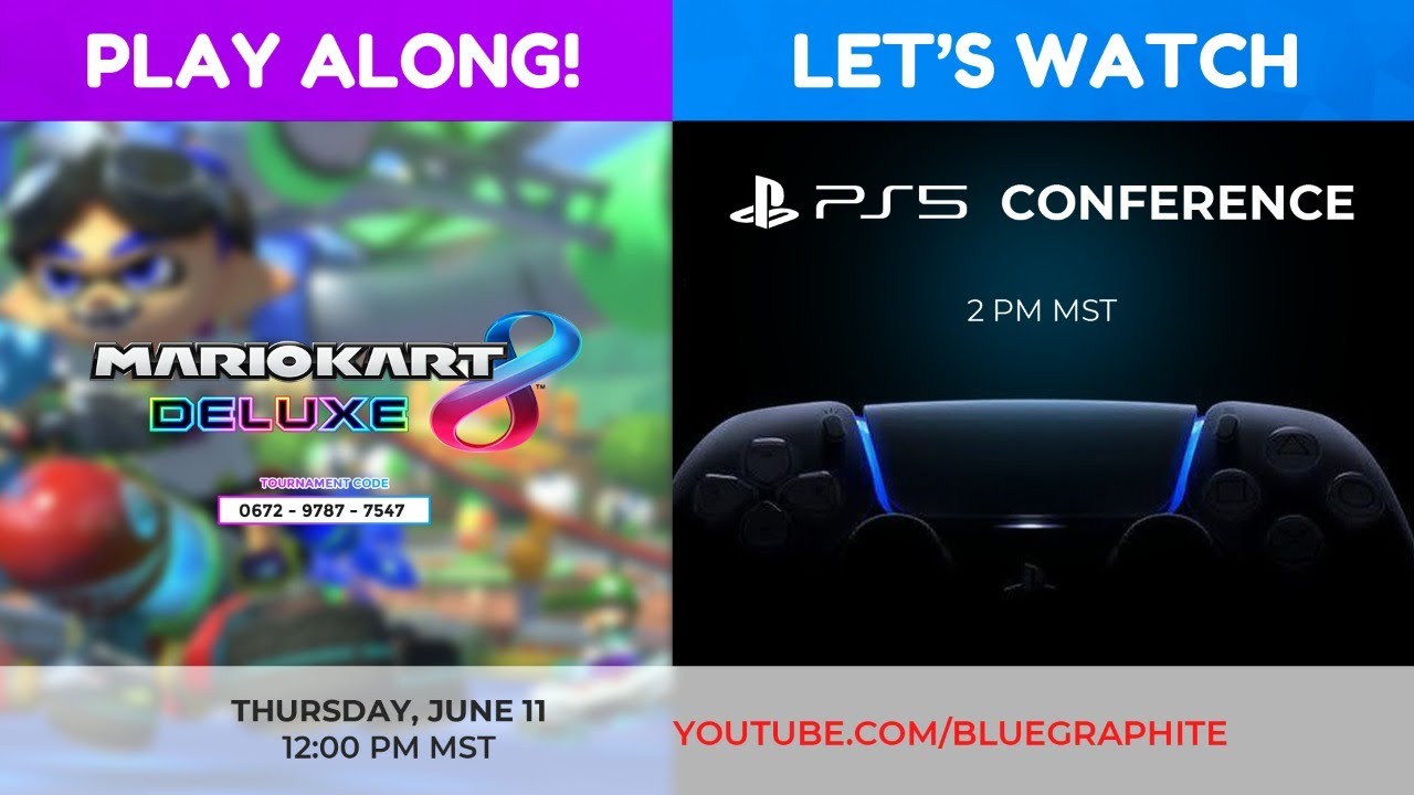 Mario Kart 8 Deluxe + PlayStation 5 Conference [PLAY ALONG!] 