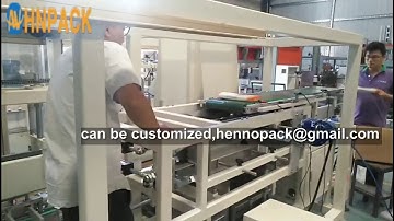 Hennopack fine dried noodles case packer
