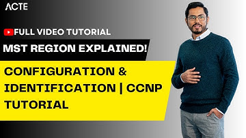 🔹 MST Configuration and Identification in CCNP | Spanning Tree Protocol Explained 🔹