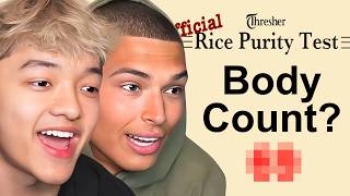 Jasontheween & Marlon Take Rice Purity Test..
