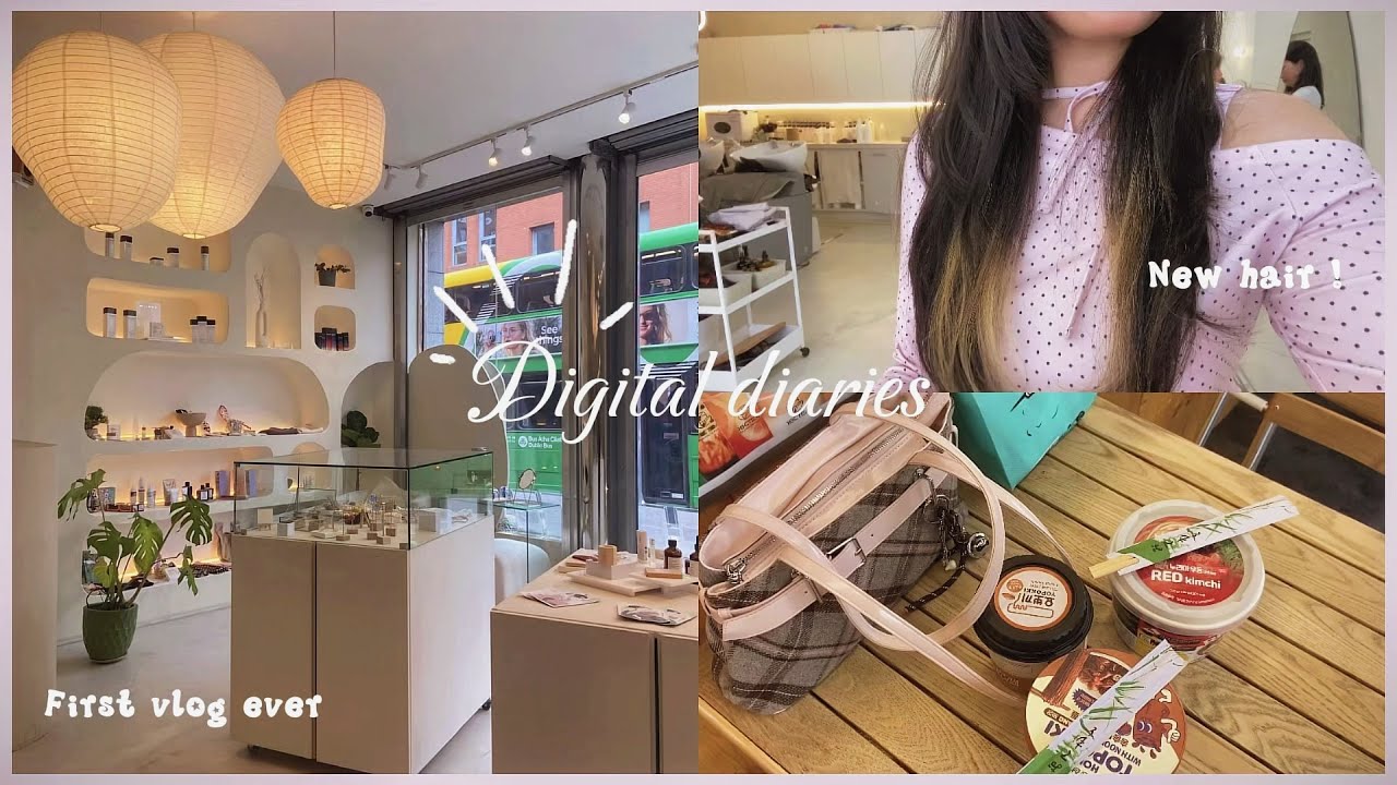 MIMI'S SUMMER DIARY | new hairstyle, asian food, chill park hangout