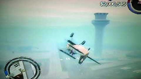 saints row 2 air plane glitch
