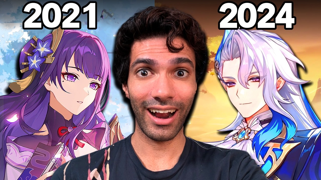 Playing Genshin's Most Popular Team for Every Year