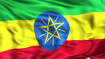 Ethiopia Flag Animation | 4k | Flags of the World
