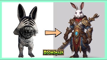 Zoonomaly - Game VS Real Life | All Character Comparison Warcraft version #zoonomaly #horrorgaming