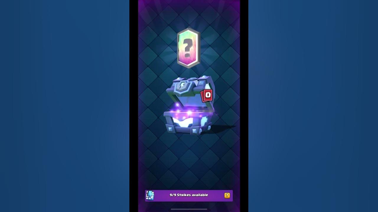 Mega Lightning Chest Clash Royale YouTube