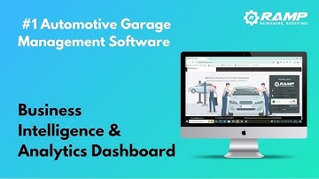 Analyze Business Intelligence & Analytics Dashboard: RAMP Garage Management Software Web Tutorial