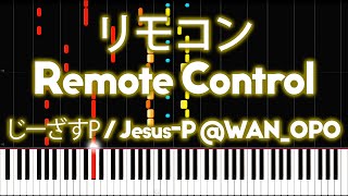 Rin & Len - Remote Control (リモコン) - PIANO MIDI chords