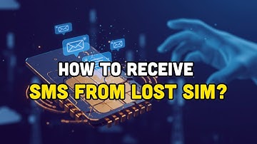 How to receive SMS from lost Sim?