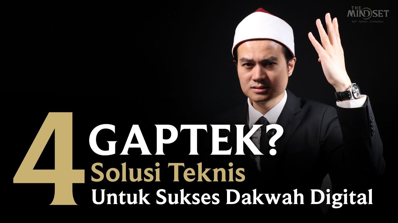 Gaptek? 4 Solusi Teknis untuk Sukses Berdakwah Digital - YouTube