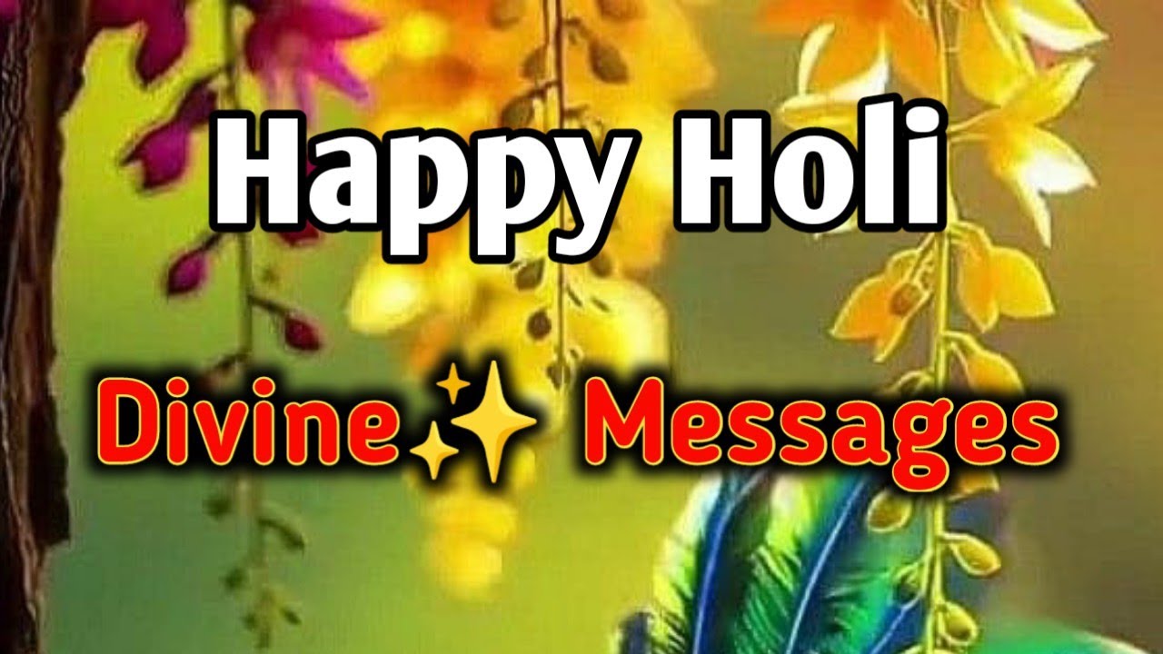 🫟🌕Happy Holi 🌕🫟 Divya Messages #chetnaurja919 #tarot #divineguidance#919 @tarotwithchetnaurja919