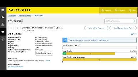How to Find and Read Your Degree Audit