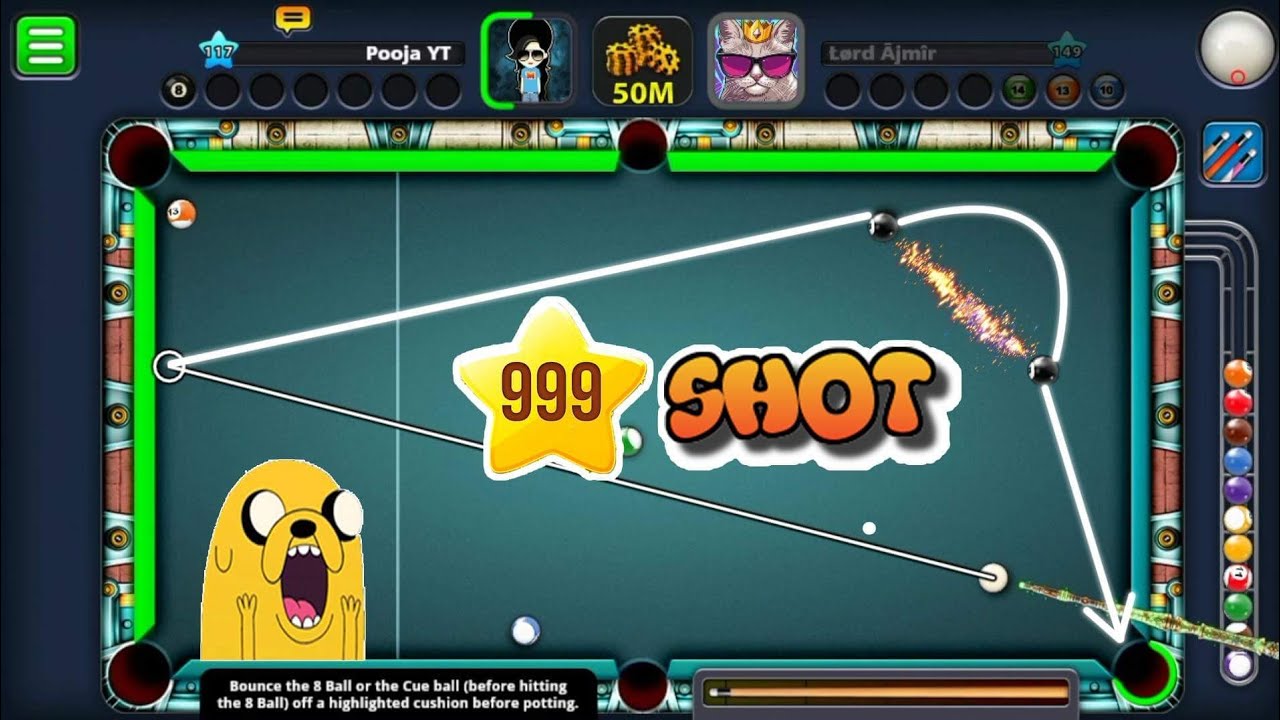 LEVEL 999 SHOT IN 50M TABLE | POOJA 8 BP |