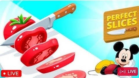 Perfect slice live gameplay 5 🔴 #perfectslicelive #asmr #satisfying