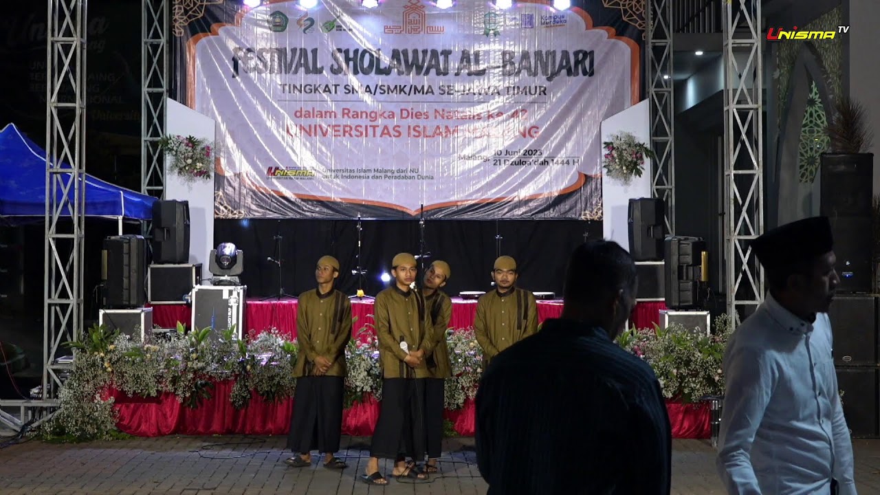 Festival Sholawat Al-Banjari Se Jawa Timur | dalam rangka Dies Natalis UNISMA Malang ke - 42